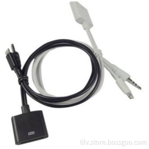 China Factory Newest Audio Adapter Cable for Apple iPhone 5